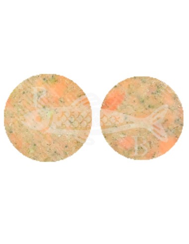 Hamburguesas, Salmón, Brócoli. 2Ud. de 90 Gr